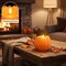 StaticPoster; Fall Decor, Fall Decorations for Home Large Flameless Pumpkin Candle Orange; Category:Fall Candles; Image:3